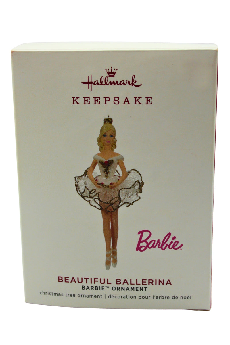 Hallmark Ornament: 2019 Beautiful Ballerina | QXI3079 | Barbie