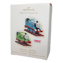Hallmark Ornament: 2007 Thomas and Percy | QXI4389 | Thomas the Tank Engine