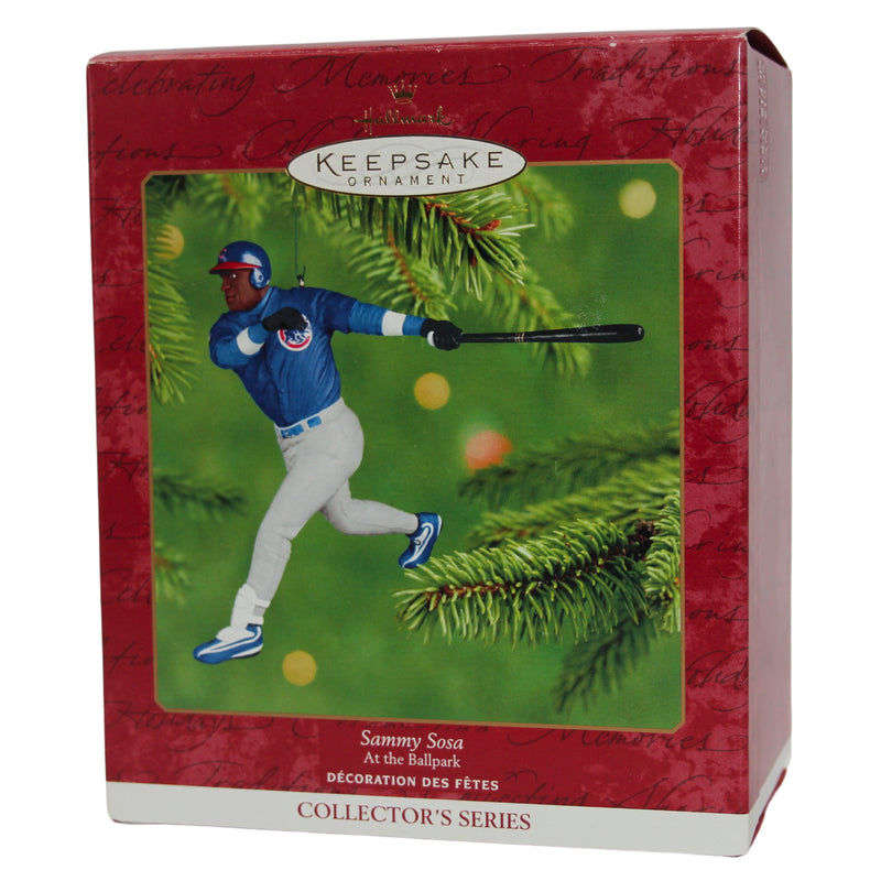Hallmark Ornament: 2001 Sammy Sosa | QXI6375 | MLB