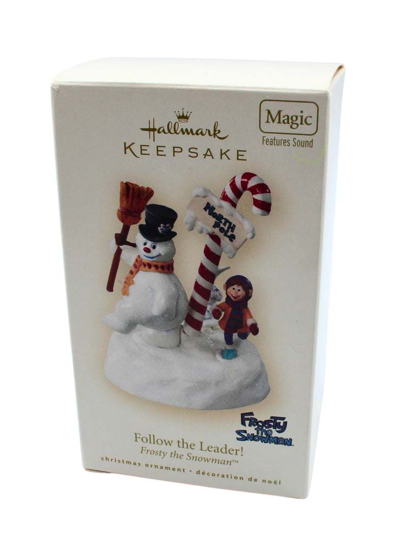 Hallmark Ornament: 2008 Follow the Leader! | QXI7041 | Frosty the Snowman