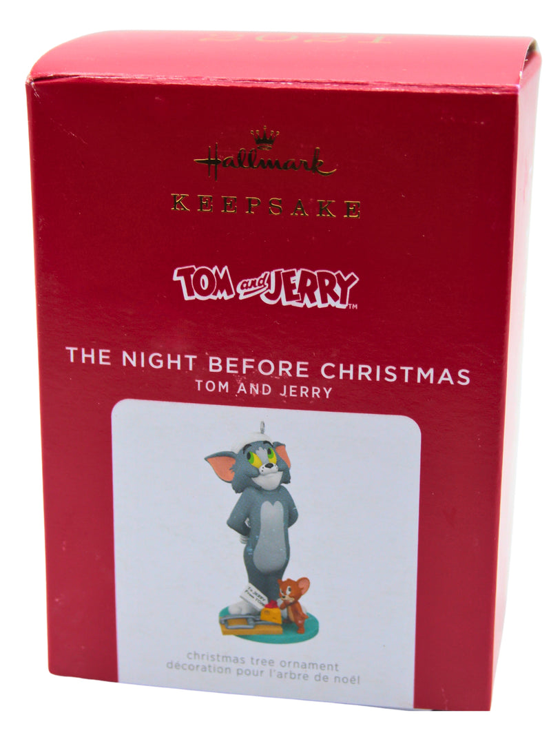 Hallmark Ornament: 2021 The Night Before Christmas | QXI7065 | Tom & Jerry