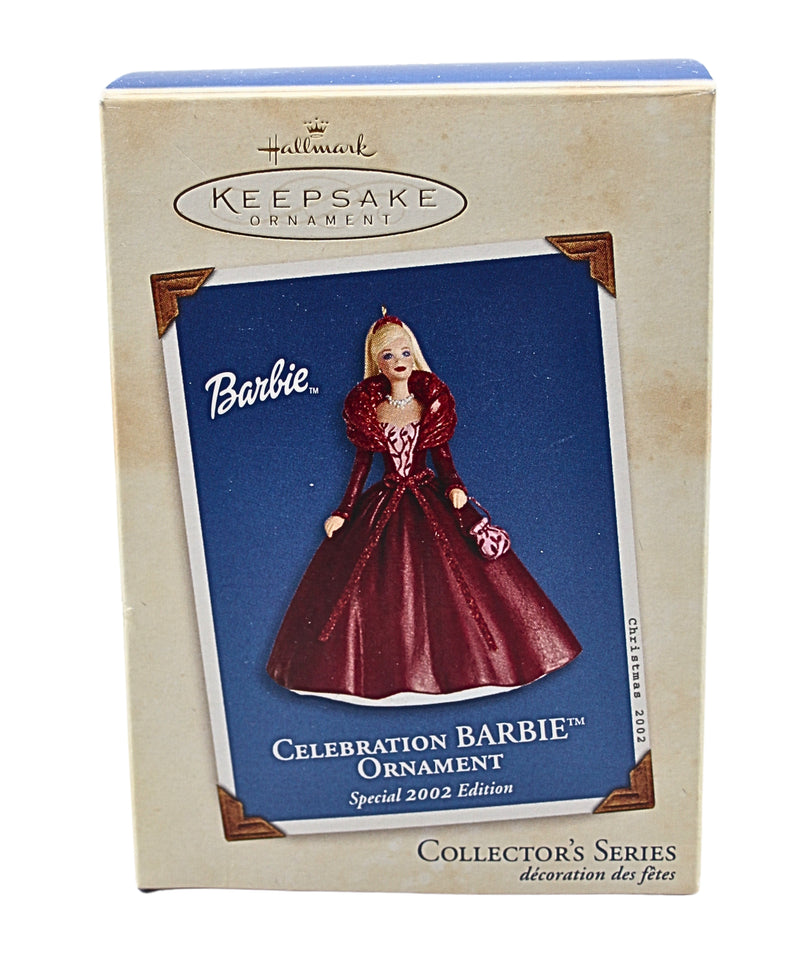Hallmark Ornament: 2002 Celebration Barbie | QXI8163