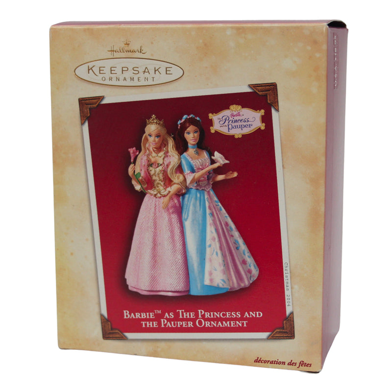Hallmark Ornament: 2004 Barbie as Princess and the Pauper | QXI8614
