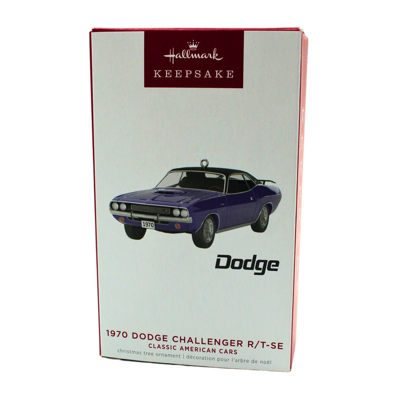 Hallmark Ornament: 2022 Dodge Challenger R/T-SE | 1970 | QXR9176 | Dodge