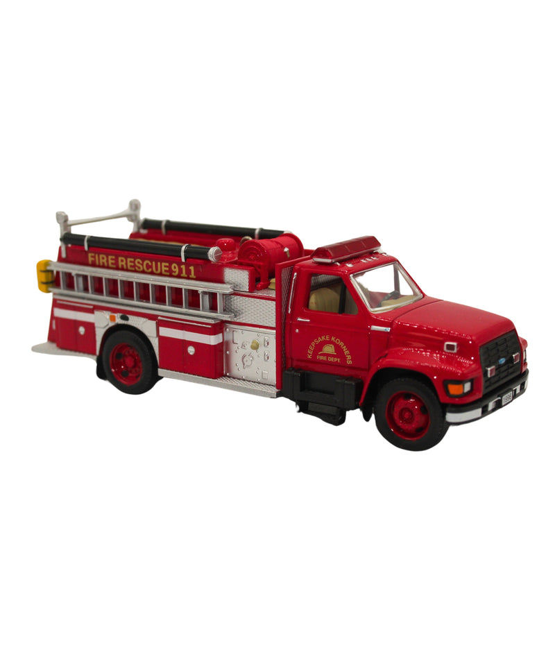 Hallmark Ornament: 2020 Ford F-800 Fire Engine - 1996 | QXR9254