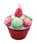 Hallmark Ornament: 2019 Pinwheel Sweetness | QXR9479 | Christmas Cupcakes