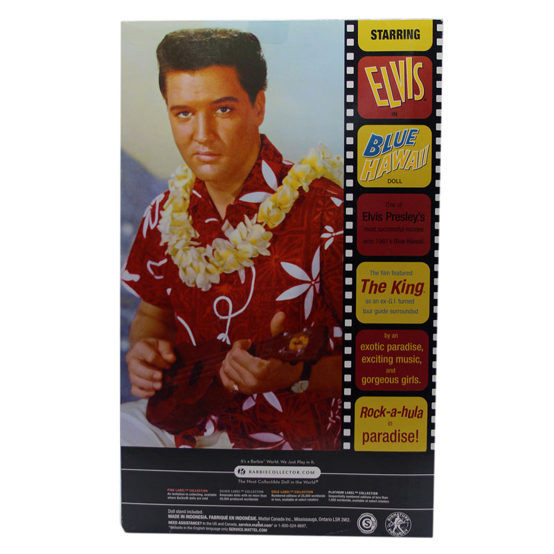2009 Elvis in Blue Hawaii Barbie (R4509) - Pink Label