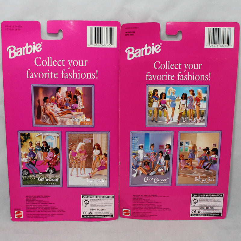 Barbie Bridal Fashions - Set of 2 - with Barbie Pretty Teasure Wedding