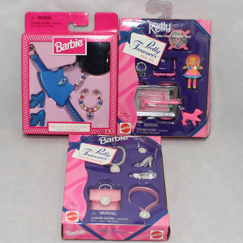 Barbie Special Collections, Barbie Pretty Treasures & Kelly Pretty Teasures - 3 Sets