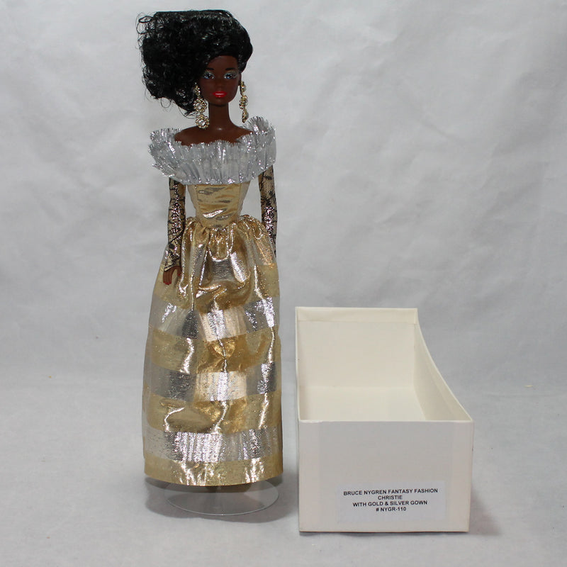 Bruce Nygren Designer Barbie: Christie in Silver and Gold