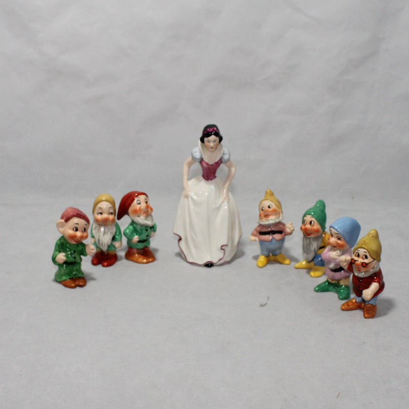 Disney Figurines: Snow White and the Seven Dwarfs - Set of 8