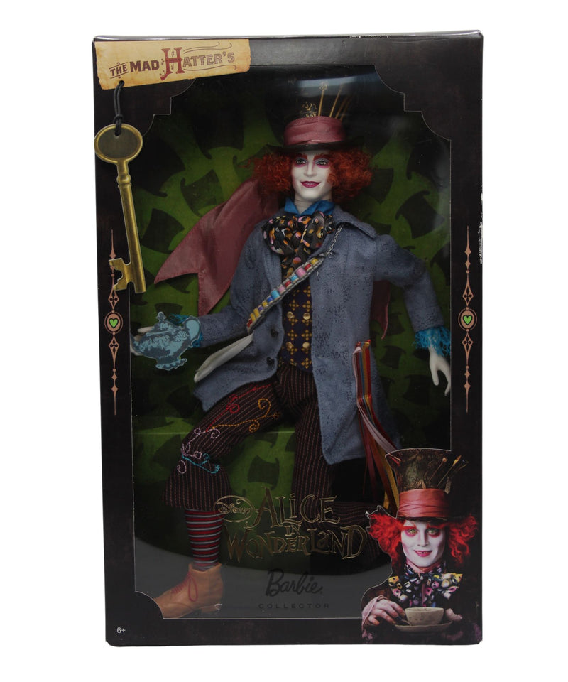 2009 Alice in Wonderland's Mad Hatter Barbie (T2104) - Disney