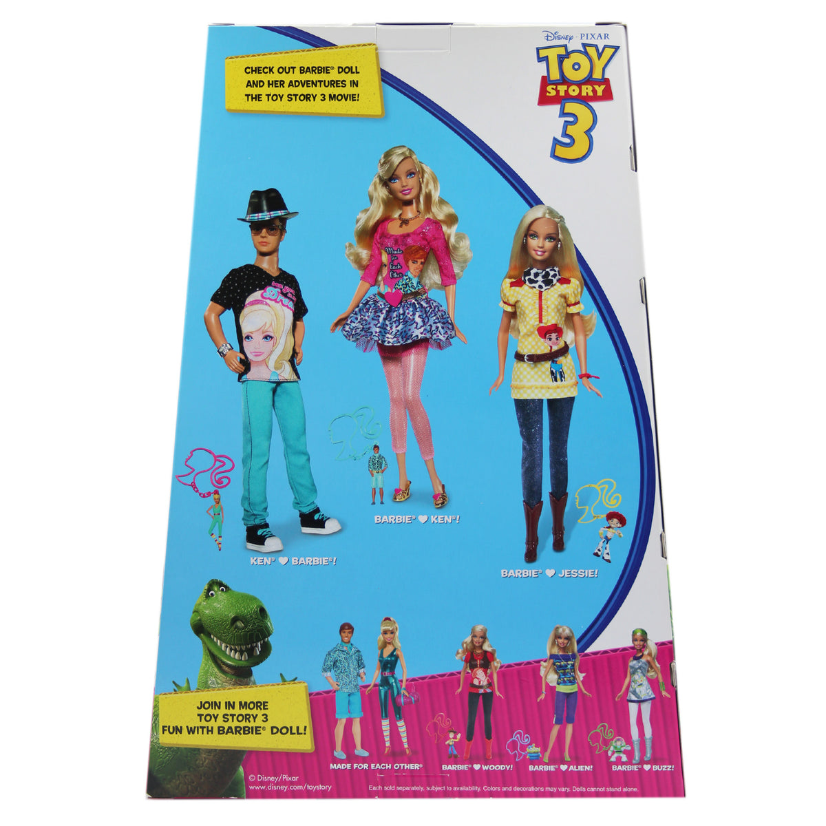 2009 Toy Story 3 Barbie Loves Ken (T2965) - Disney 2009 Toy Story 3 Barbie Loves Ken (T2965) - Disney