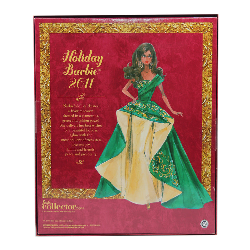 2011 Holiday Barbie African American (T7915)