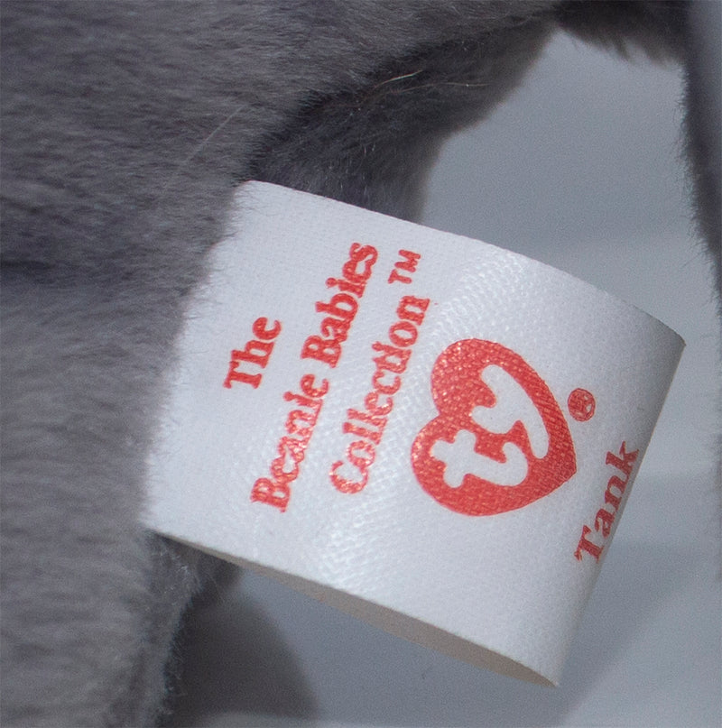 Authenticated Beanie Baby: 4th Generation Tank 9 line no shell