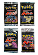 Pokemon: Factory Sealed Team Rocket Booster Pack - Set of 4
