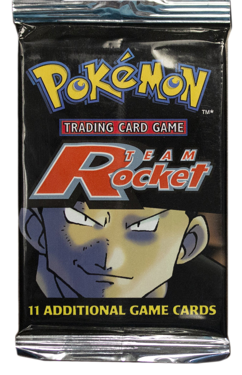 Pokemon: Factory Sealed Team Rocket Booster Pack - Giovanni Art