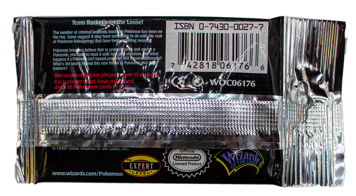 Pokemon: Factory Sealed Team Rocket Booster Pack - Set of 4 Pokemon: Factory Sealed Team Rocket Booster Pack - Set of 4
