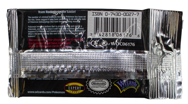 Pokemon: Factory Sealed Team Rocket Heavy Booster Pack? 20.90g - James Pokemon: Factory Sealed Team Rocket Heavy Booster Pack? 20.90g - James