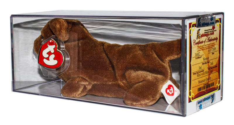 Authenticated Beanie Baby: 3rd Generation Weenie the Dog