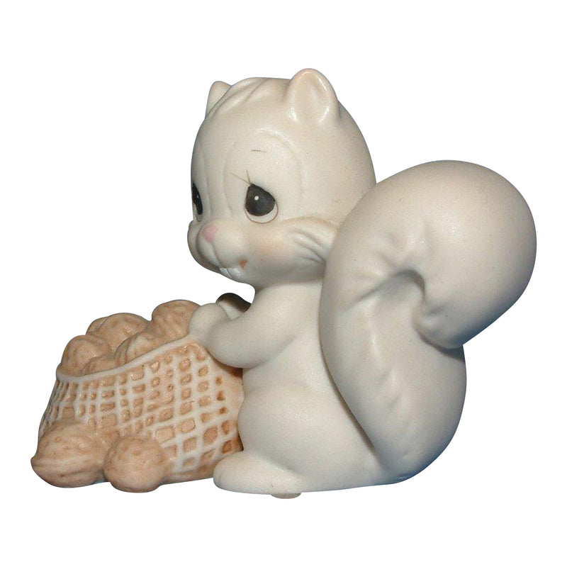 Precious Moments Figurine: BC902 I'm Nuts Over My Collection | Birthday Club