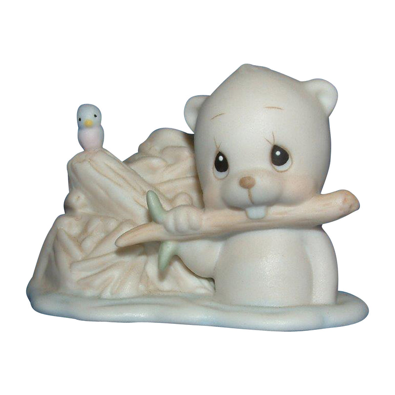 Precious Moments Figurine: BC921 Every Man's Home is His Castle | Birthday Club