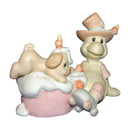 Precious Moments Figurine: BC981 Slide into the Celebration | Birthday Club