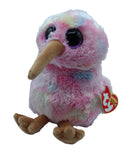 Ty Beanie Boo: Kiwi the Bird - Glitter Eyes, Regular Size