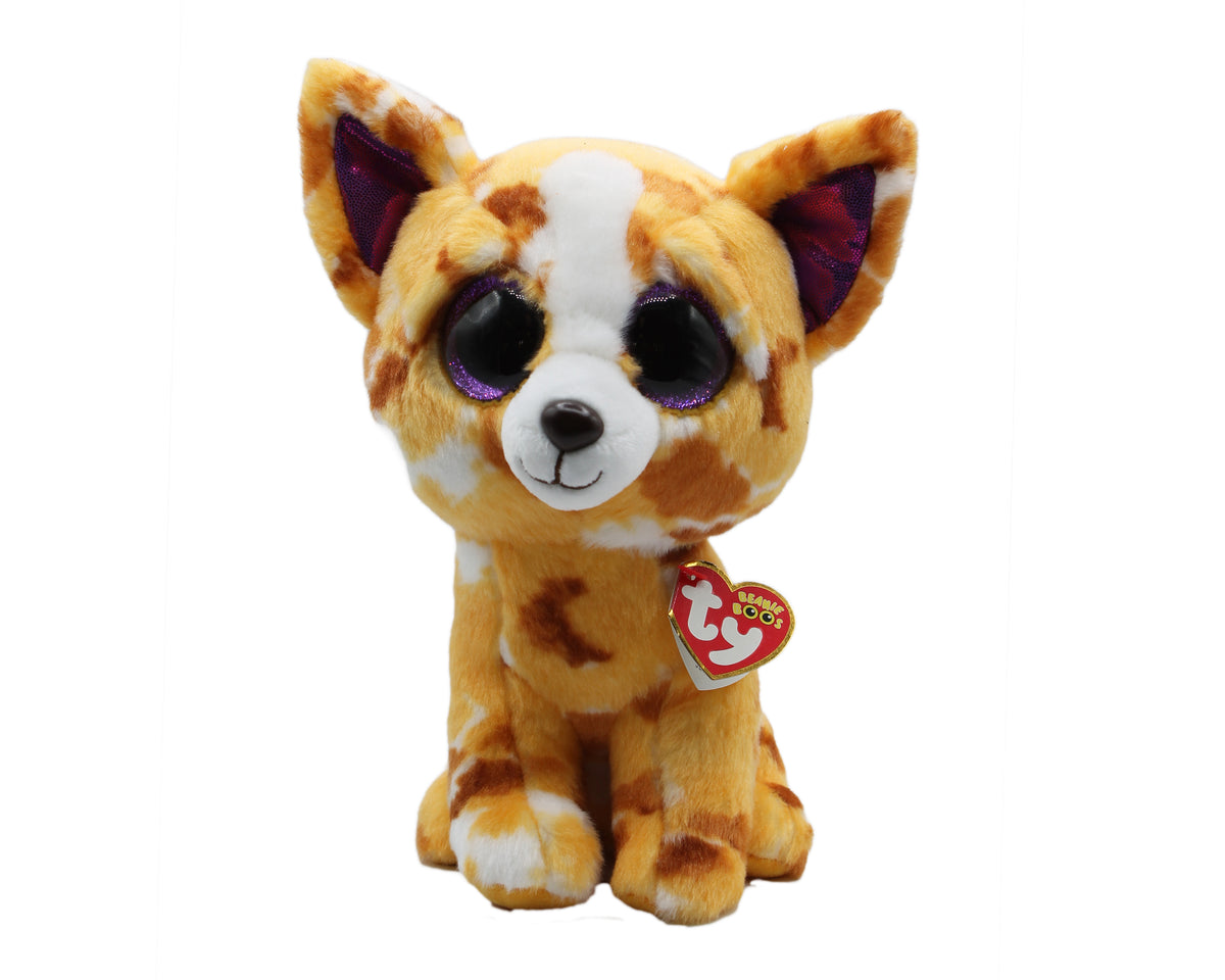 Ty Beanie Boo Pablo the Dog Glitter Eyes Medium Size