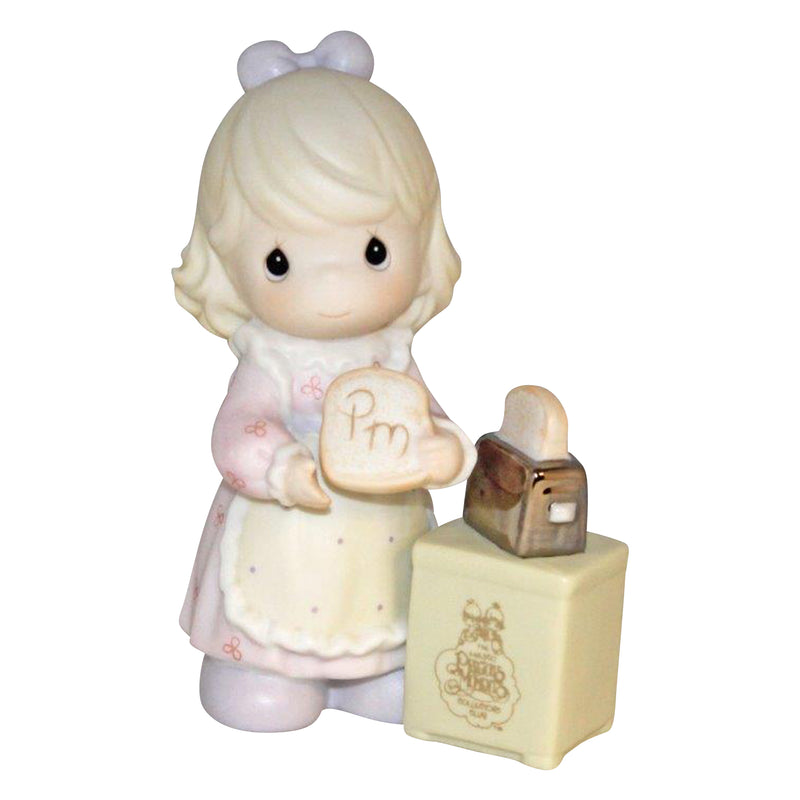 Precious Moments Figurine: C0117 A Special Toast to Precious Moments | Charter Member