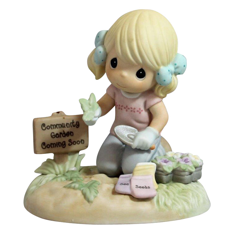 Precious Moments Figurine: CC890001 Sow Much to Do | Collectors Club
