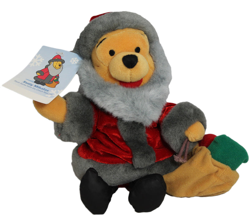 Disney Plush: Czech Santa Pooh Bear