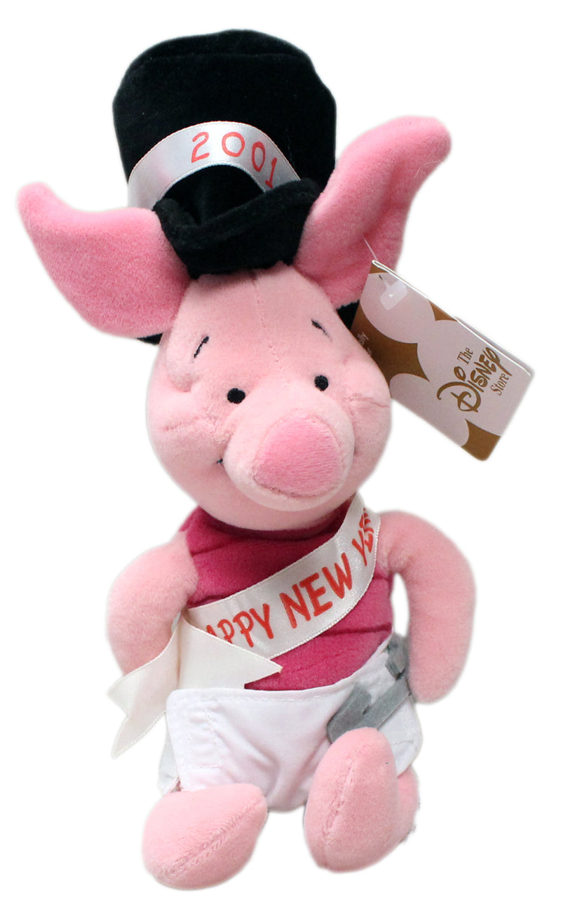 Disney Plush: Baby Piglet- New Year 2001