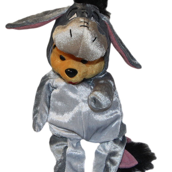 Disney Plush Pooh Bear as Eeyore
