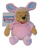 Disney Plush: Pooh Bear as a Pink Bunny