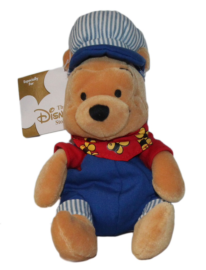 Disney Plush: Train Conductor Pooh Bear