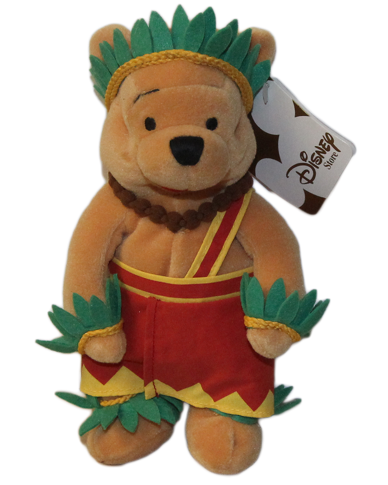 Disney Plush: Honolulu Pooh Bear