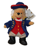 Disney Plush: Pooh Bear as Paul Revere