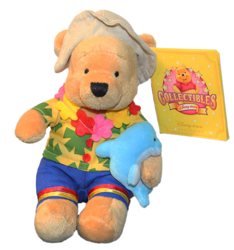 Disney Plush: Pooh Bear Collectibles- Hawaiian