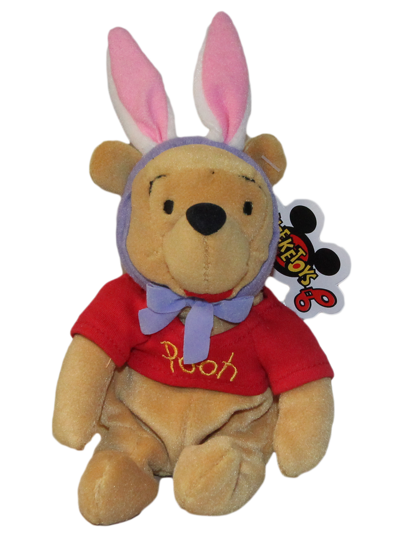 Disney Plush: Pooh Bear with Bunny Ears