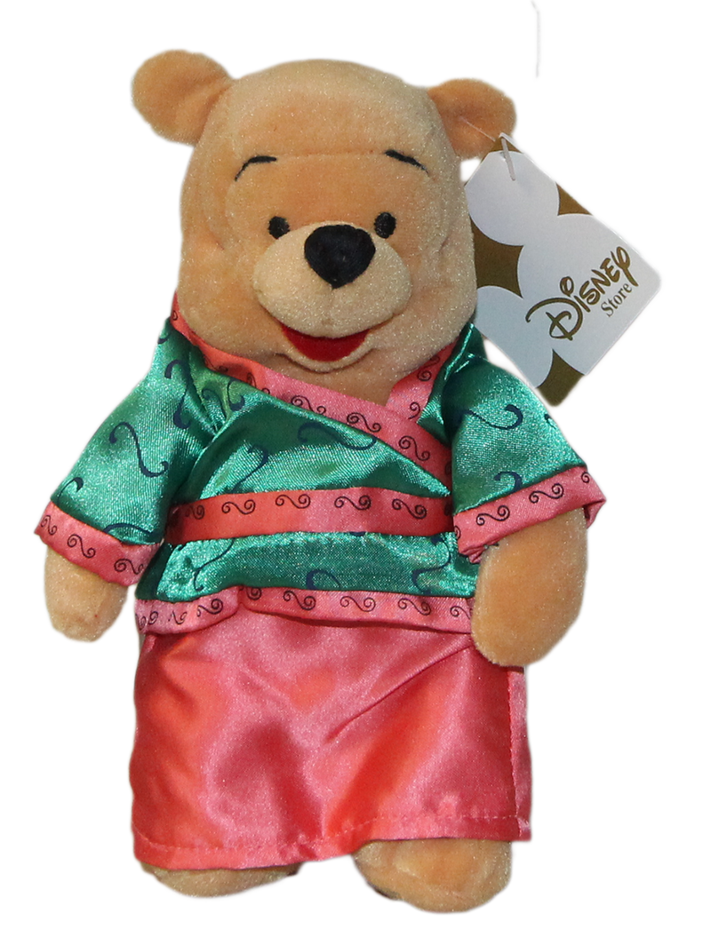 Disney Plush Japanese Pooh Bear Family Feng Shui