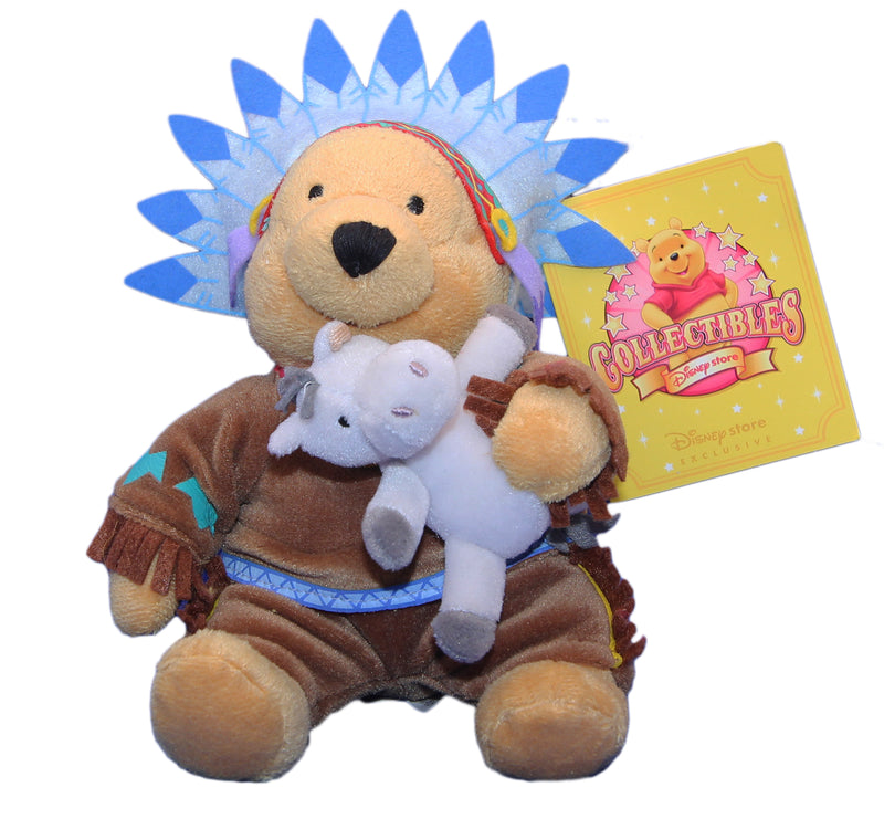 Disney Plush: Pooh Bear Collectibles- Red Indian