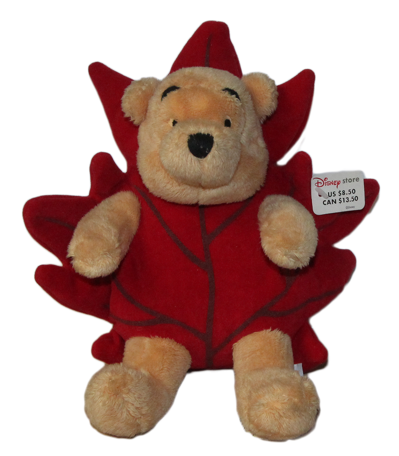 Disney Plush: Maple Leaf Pooh Bear
