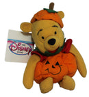 Disney Plush: Pooh Bear as a Pumpkin