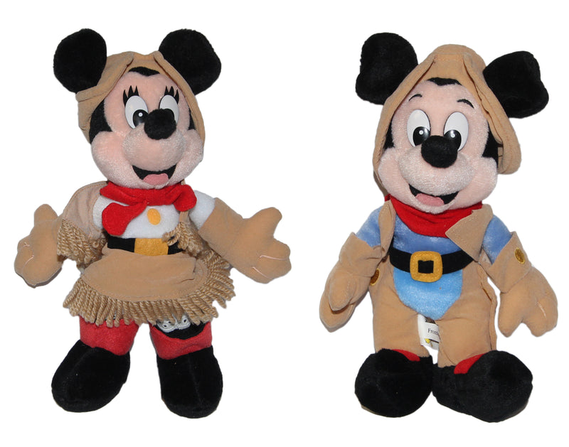 Disney Plush: Frontierland Mickey & Minnie - Set of Two