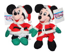 Disney Plush: Mickey & Minnie as Santa and Mrs. Claus - Set of Two