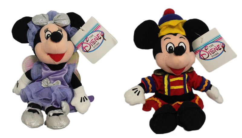 Disney Plush: Mickey & Minnie Nutcracker - Set of Two
