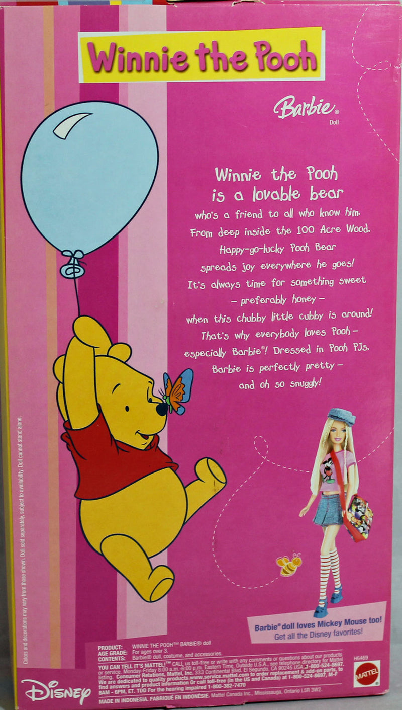 2004 Winnie the Pooh Barbie (H6469)