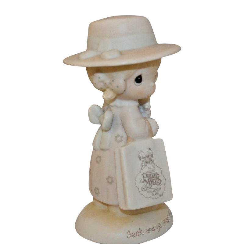 Precious Moments Figurine: E0005 Seek and Ye Shall Find | Collectors Club