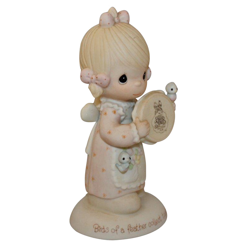 Precious Moments Figurine: E0006 Birds of a Feather Collect Together | Collectors Club